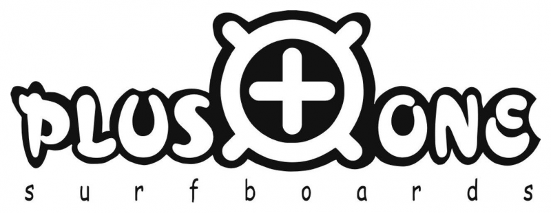 File:Plus one surfboards logo.png